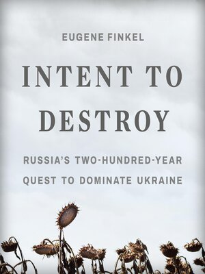 cover image of Intent to Destroy